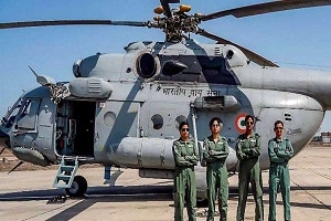India’s first all woman crew flies