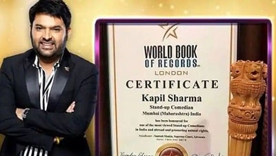 Kapil Sharma as most viewed stand-up comedian in India and Abroad