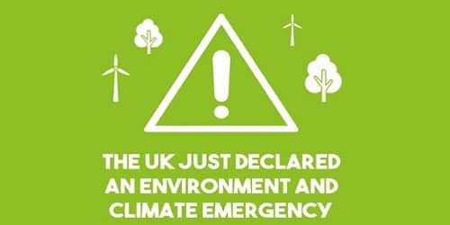 UK Parliament pass an Environment and Climate Emergency