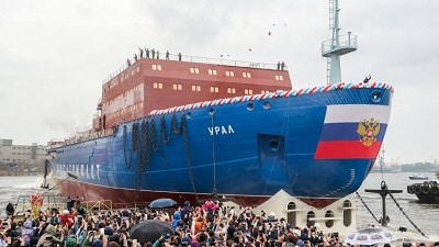 world's largest nuclear-powered icebreaker 'Ural'