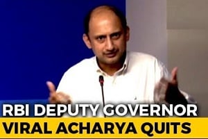 RBI Deputy Governor Viral Acharya resigns