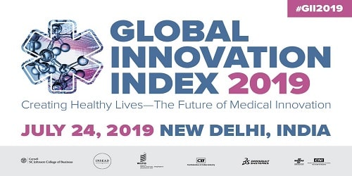 12th Edition of the Global Innovation Index for the year 2019