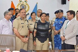 CRPF unveils country’s first body protector