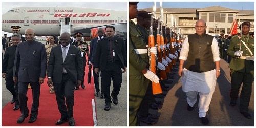 Defence minister Rajnath Singh’s visit to Mozambique
