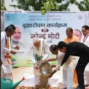 Prime Minister Narendra Modi's visit to Varanasi