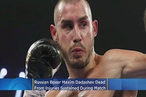 Russian boxer Maxim Dadashev