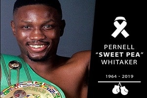 Sweet Pea’ Pernell Whitaker passed away