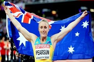 Aussie athlete Sally Pearson