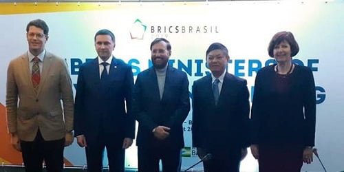 BRICS Minister of Environment held in Sao Paulo, Brazil