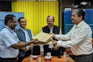 Mou signed between GeM and SIDBI