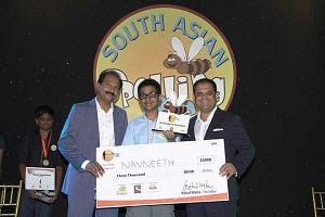 Navneeth Murali wins 2019 South Asian Spelling Bee competition