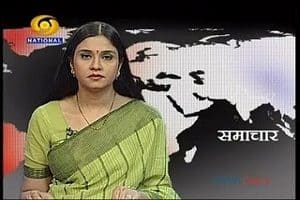 Neelam Sharma- Former DD news anchor