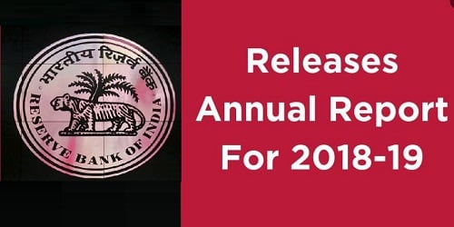 RBI releases its Annual Report for the year 2018-19