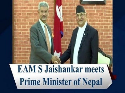 S Jaishankar visit to Nepal