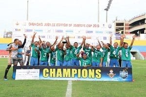 U-14 Subroto Cup International Football tournament title 2019