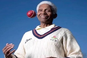 West Indies bowler Cecil Wright