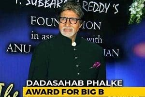 Amitabh Bachchan unanimously selected for DadasahebPhalke award 2019