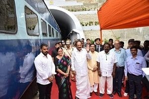India’s longest electrified rail tunnel in Andhra Pradesh inaugurated