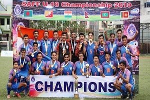 India lift 2019 SAFF U-18 football C’ship title