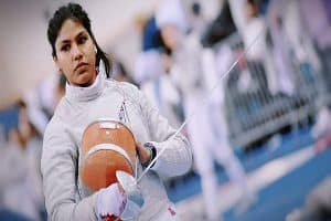 Indian fencer Bhavani Devi wins silver in the 2019 Tournoi Satellite Fencing competition