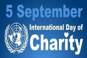 International Day of Charity on 5th September