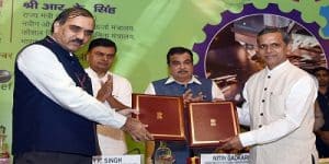 Nitin Gadkari and Shri RK Singh inaugurated National Conclave on Energy Efficiency in MSME