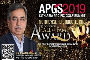 Pawan Munjal to be inducted in 2019 Asia Pacific Golf Hall of Fame