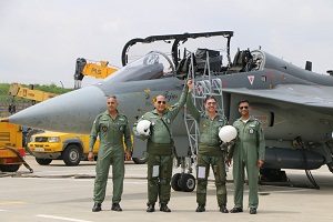 Rajnath Singh becomes first Indian defence minister to fly in home-built LCA Tejas from the HAL Airport, Bengaluru