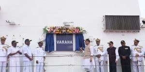 Rajnath Singh commissions ICGS Varaha