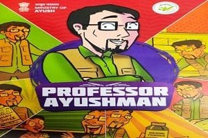 ‘Professor Ayushman’ comic book released by Ayush Ministry