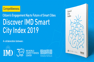1st citizen-centric IMD Smart Cities Index 2019