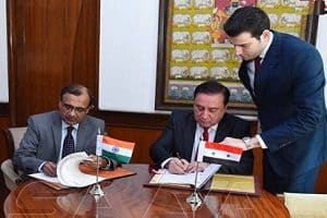 MoU between Syria and India