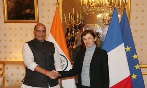 Mr Rajnath Singh’s visit to France