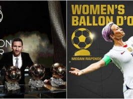 Lionel Messi sixth Ballon d'Or, Rapinoe wins women's award