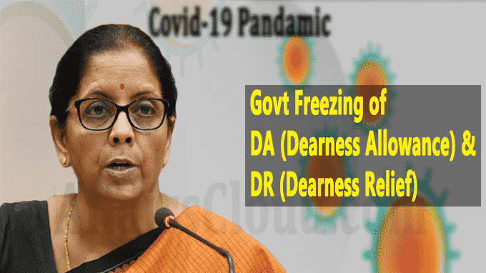 Govt freezes DA, DR for 1