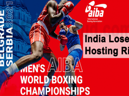 India loses hosting rights of 2021 Men’s World Boxing Championships