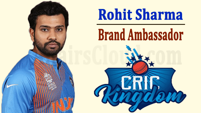 Rohit Sharma coaching academy's brand ambassador