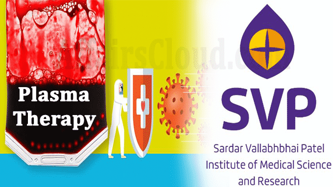 SVP Institute becomes first to carry out plasma