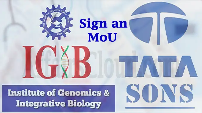 CSIR IGIB and TATA Sons sign an MoU