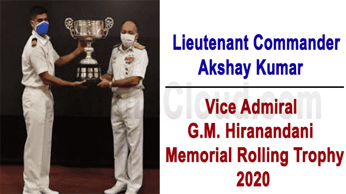 Commander Akshay Kumar awarded G