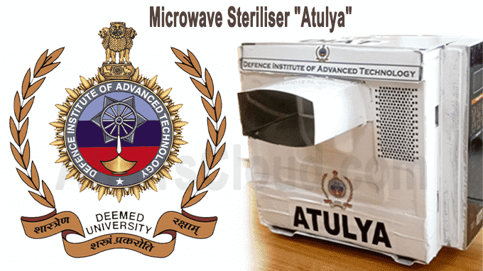 DIAT develops microwave steriliser Atulya