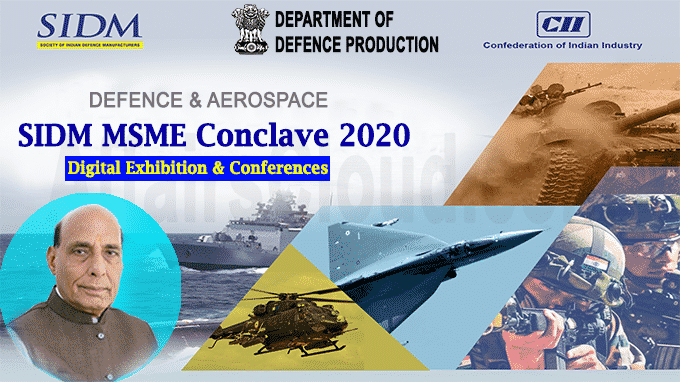 Defence Minister participates MSMEs E-conclave