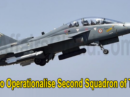 IAF to operationalise second squadron of Tejas
