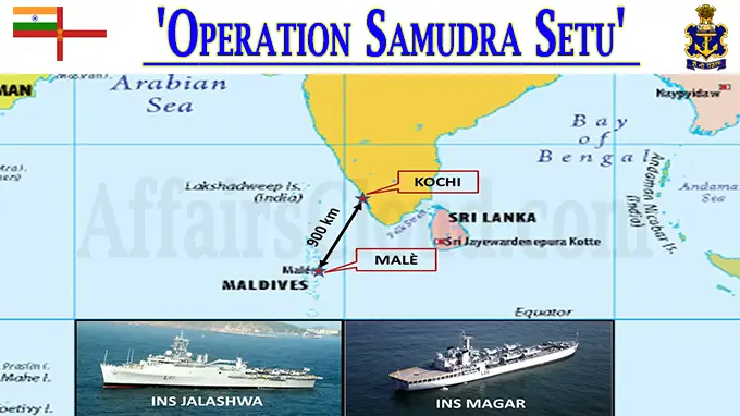 Indian Navy launches 'Operation Samudra Setu'