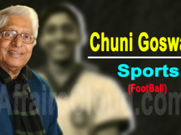 India's football legend Chuni Goswami
