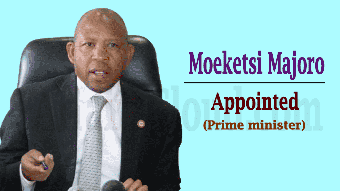 Moeketsi Majoro sworn in as Lesotho’s new prime minister