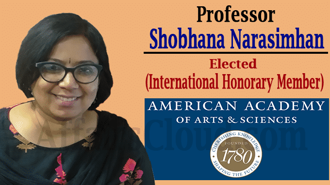 Professor Shobhana Narasimhan elected as International Honorary Member