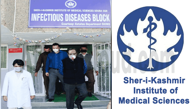 SKIMS in Srinagar Infectious Disease Block facility