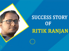 Success Story of Ritik Ranjan