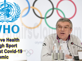WHO and International Olympic Committee team up